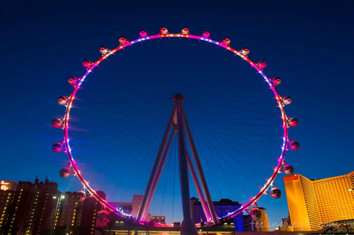 High Roller Ferris Wheel Las Vegas Cost Tips Discounts Feeling Vegas