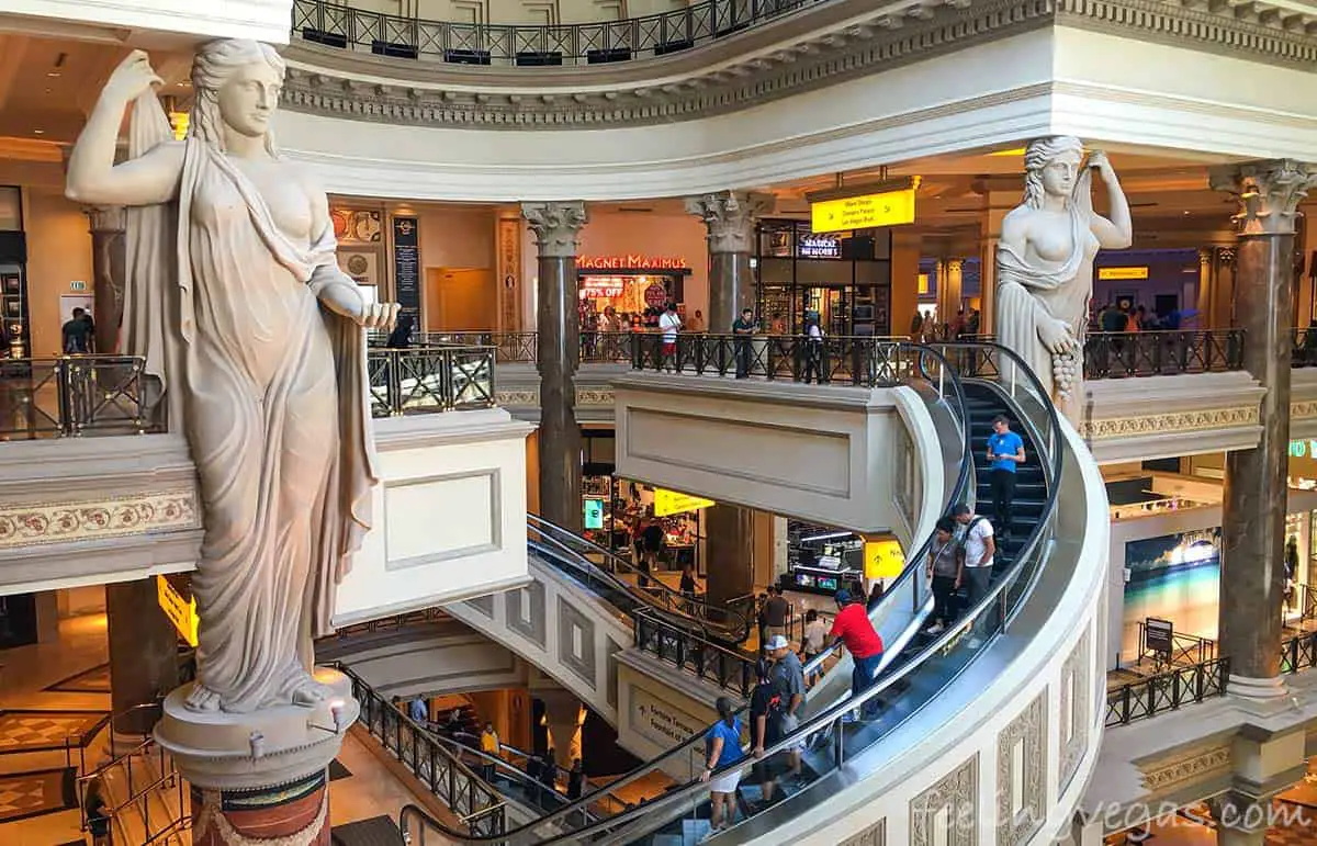 The Forum Shops at Caesars Palace in Las Vegas