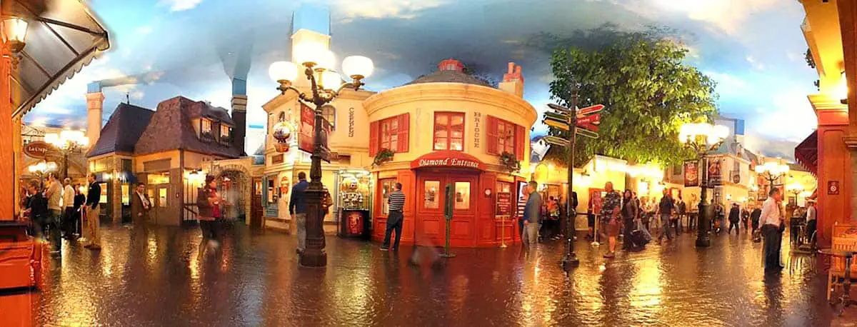 Le Boulevard shopping area at Paris Las Vegas 