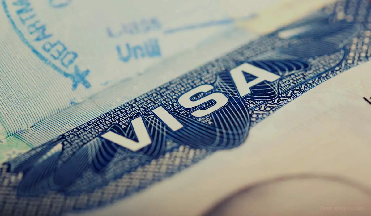 You may need a USA travel visa to visit Las Vegas if you're from out of the country and have a criminal record