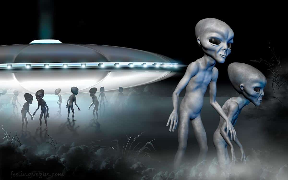 Area 51 From Las Vegas: Best Ways to Get There 1 aliens and flying saucer