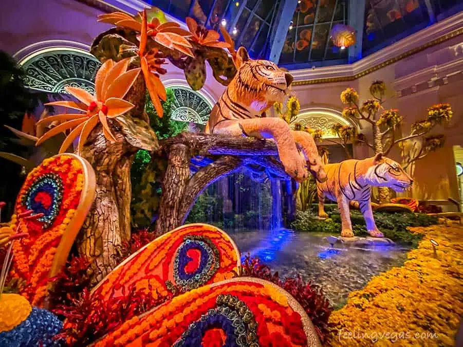 Seasonal display at the Bellagio Conservatory and Botanical Gardens