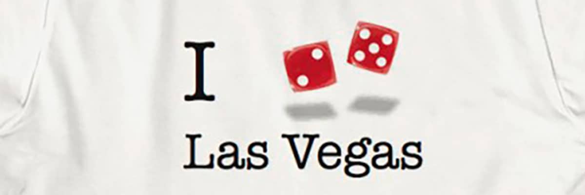 26 Unique Souvenirs from Las Vegas (and Where to Find Them) 4 A Vegas T-Shirt is A Very Dice Gift