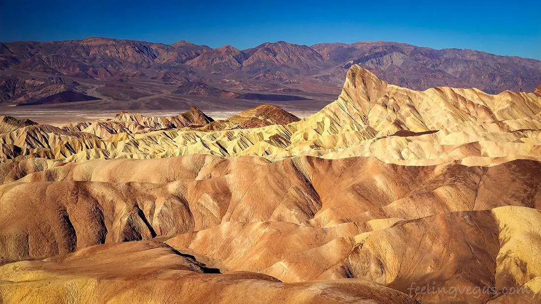 Zabriskie Point in Death Valley