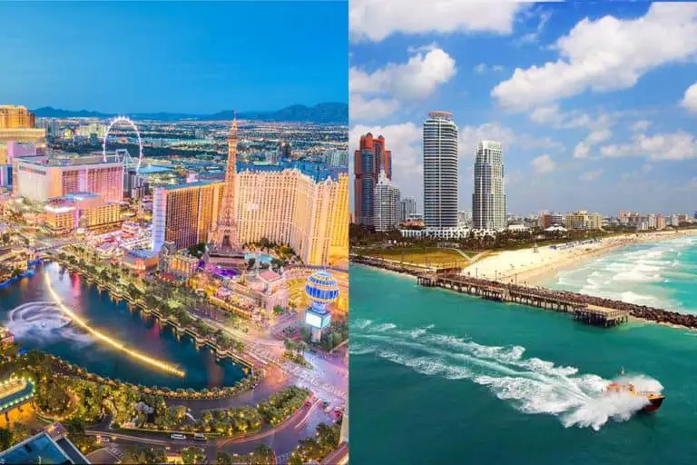 Las Vegas vs. Miami Vacation: How Do They Compare?