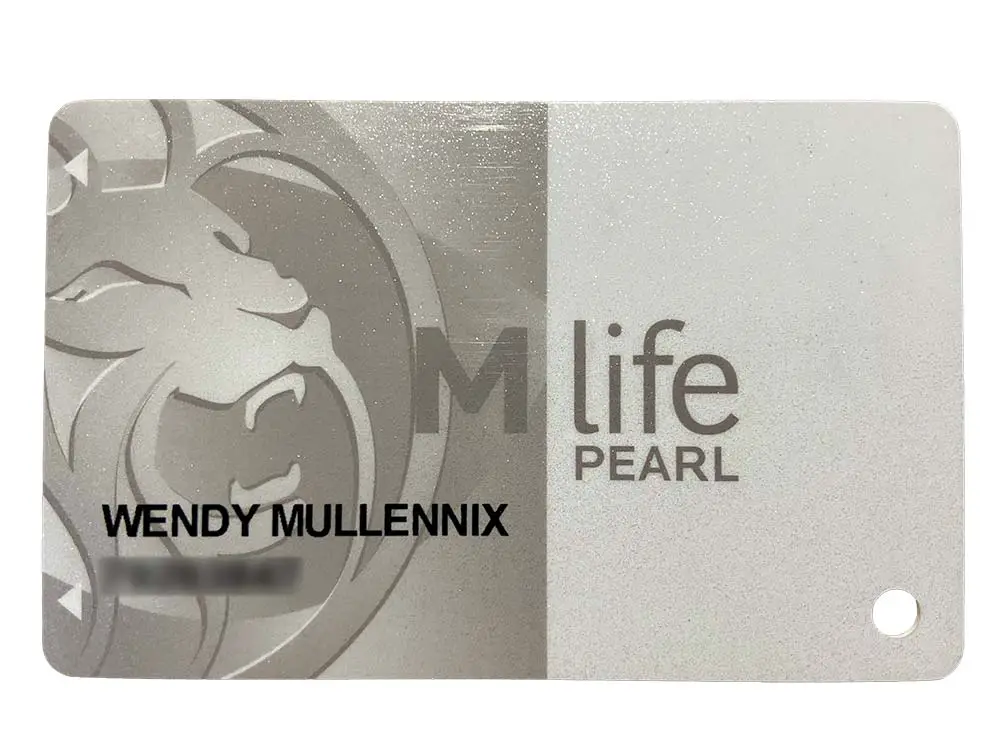 MLife players card with pearl status