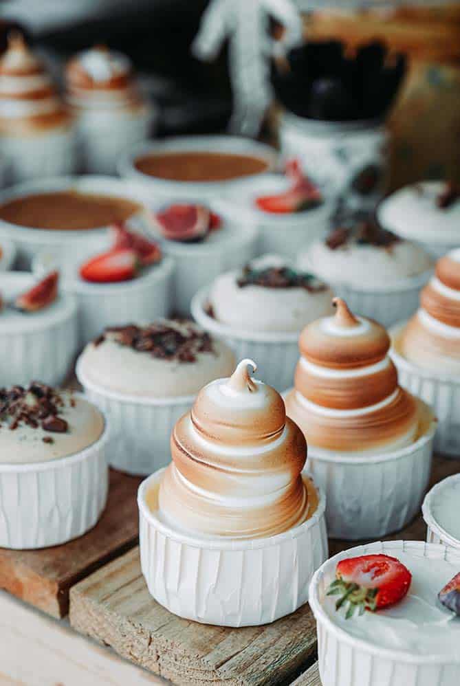 Buffet deserts at Aria Las Vegas