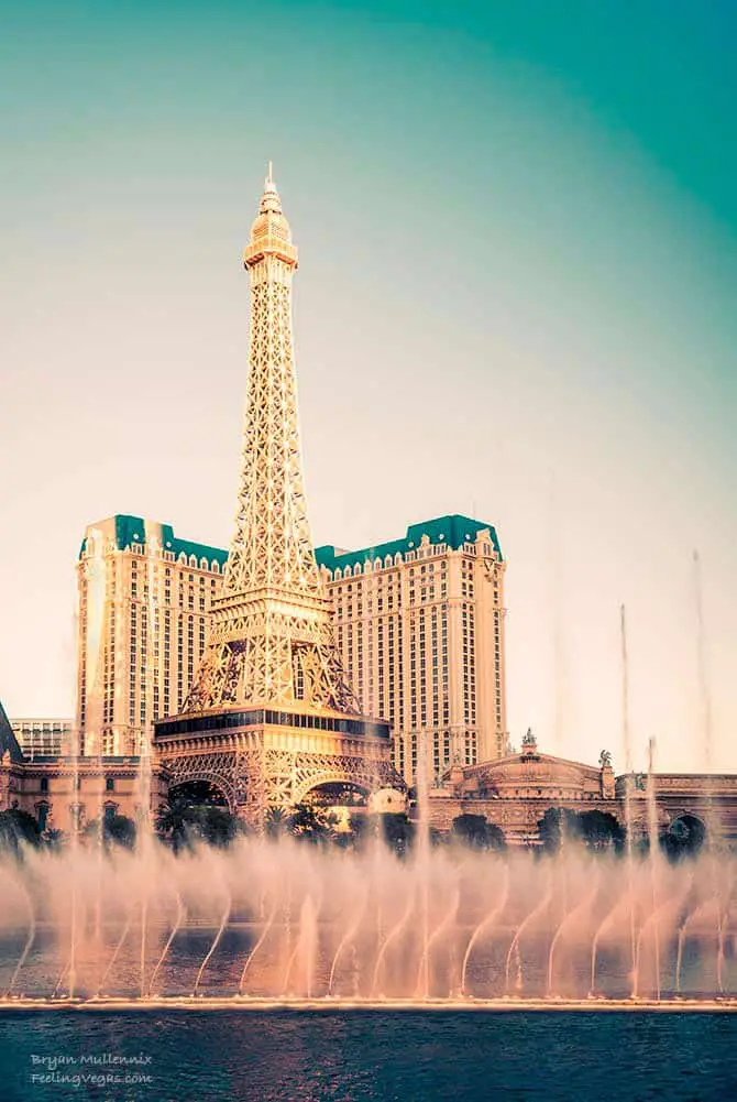 Parking fee at Paris hotel Las Vegas (Eiffel Tower at Paris Las Vegas)