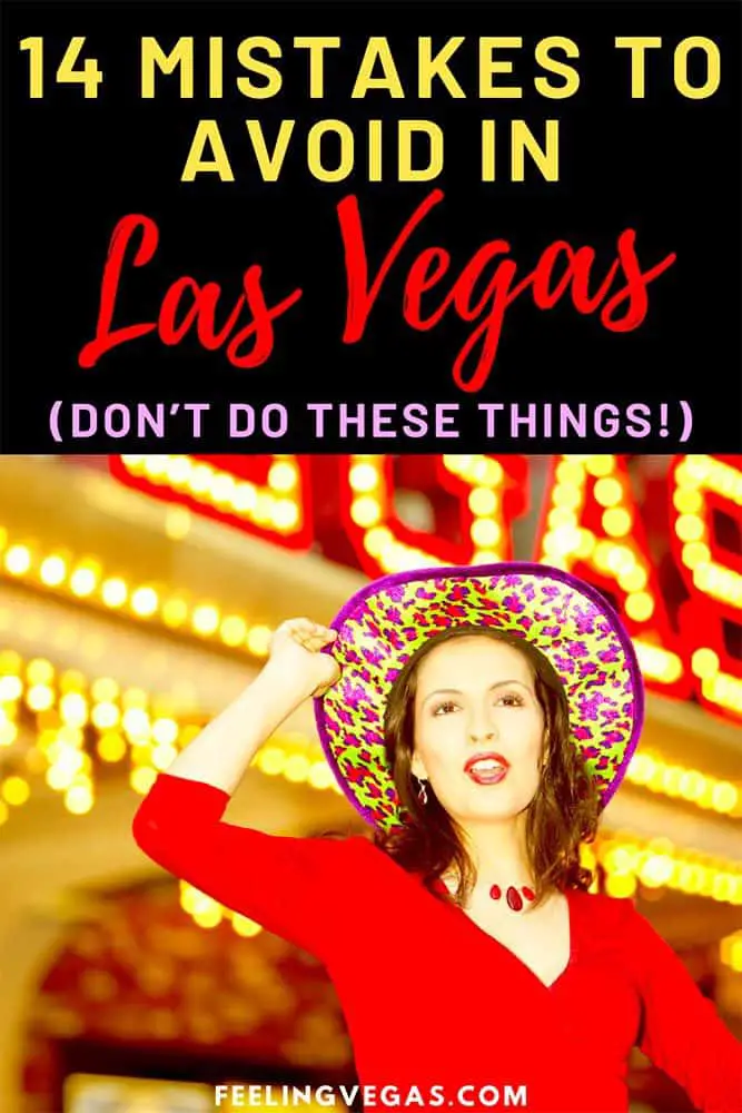 Mistakes to avoid in Las Vegas pin