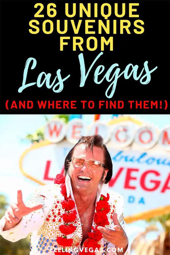 26 unique souvenirs from Vegas