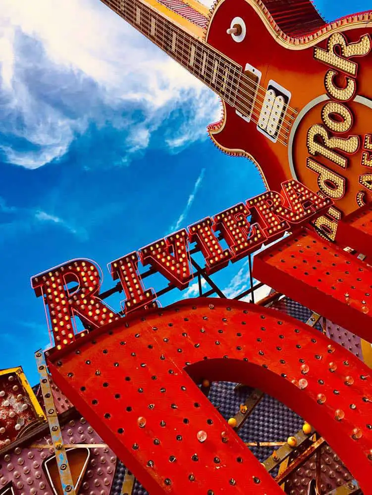 The Neon Museum boneyard in Las Vegas