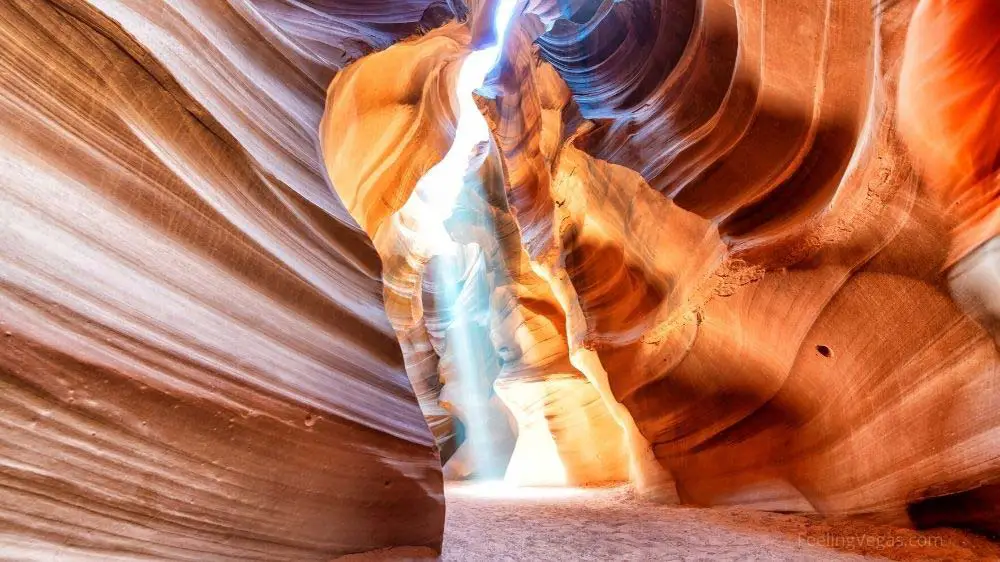 Antelope Canyon is a sandstone slot canyon in northern Arizona.