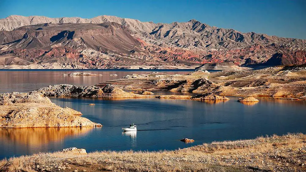 Lake Mead National Recreation Area just outside of Las Vegas