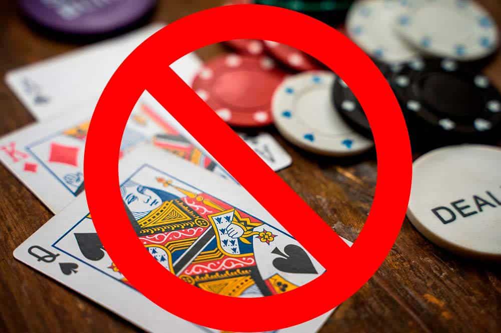 no gambling