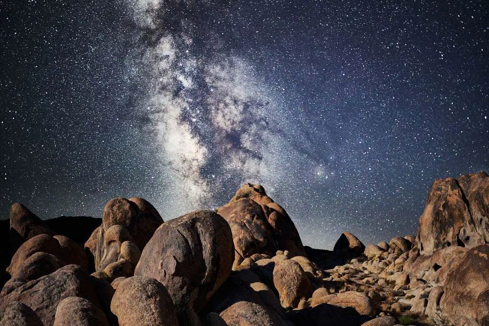 Red Rock Canyon milky way