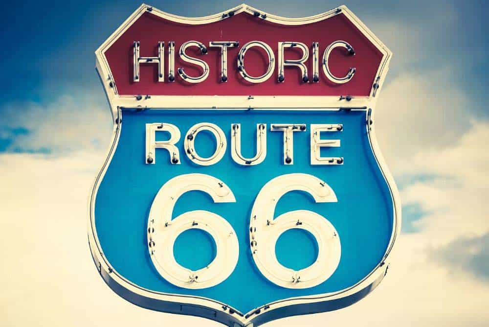 Route 66: Seligman to Kingman to Las Vegas - Things to Do On the Way 1 Motel Sign in Seligman, Arizona on Route 66 to Kingman and Las Vegas