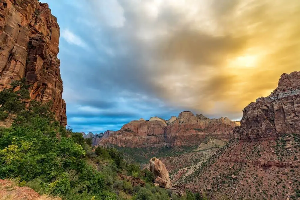 13 Best National & State Parks Near Las Vegas (AWESOME!) 13 Zion National Park view