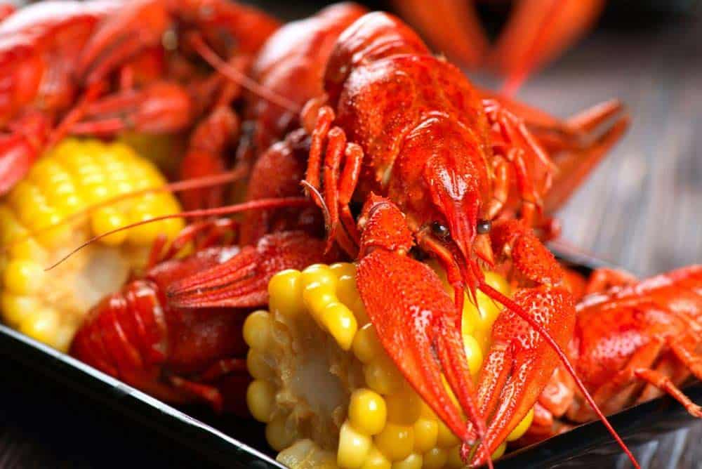Las Vegas vs. New Orleans Vacation: Which Is Better? 6 Creole style Crawfish and corn - Las Vegas vs. New Orleans Food and Drink