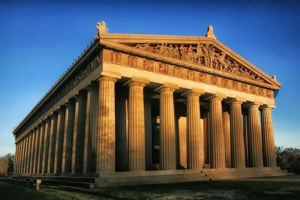 Replica of the Parthenon at Centennial Park in Nashville