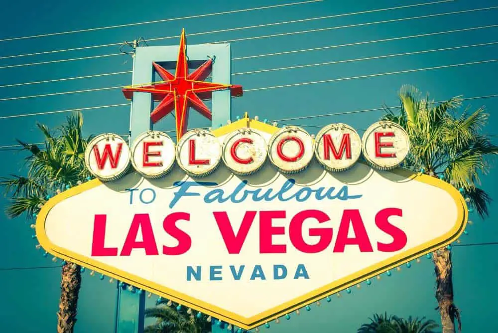 Welcome to Las Vegas sign