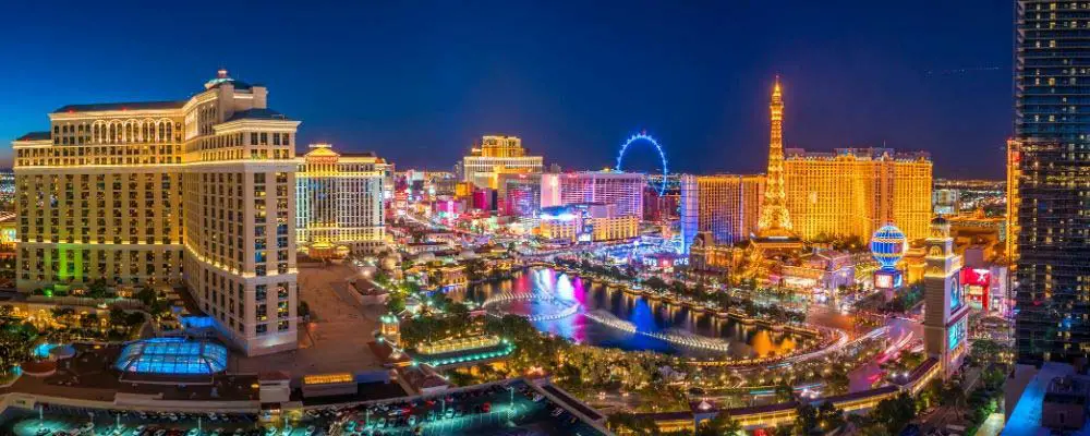 Las Vegas Strip at night