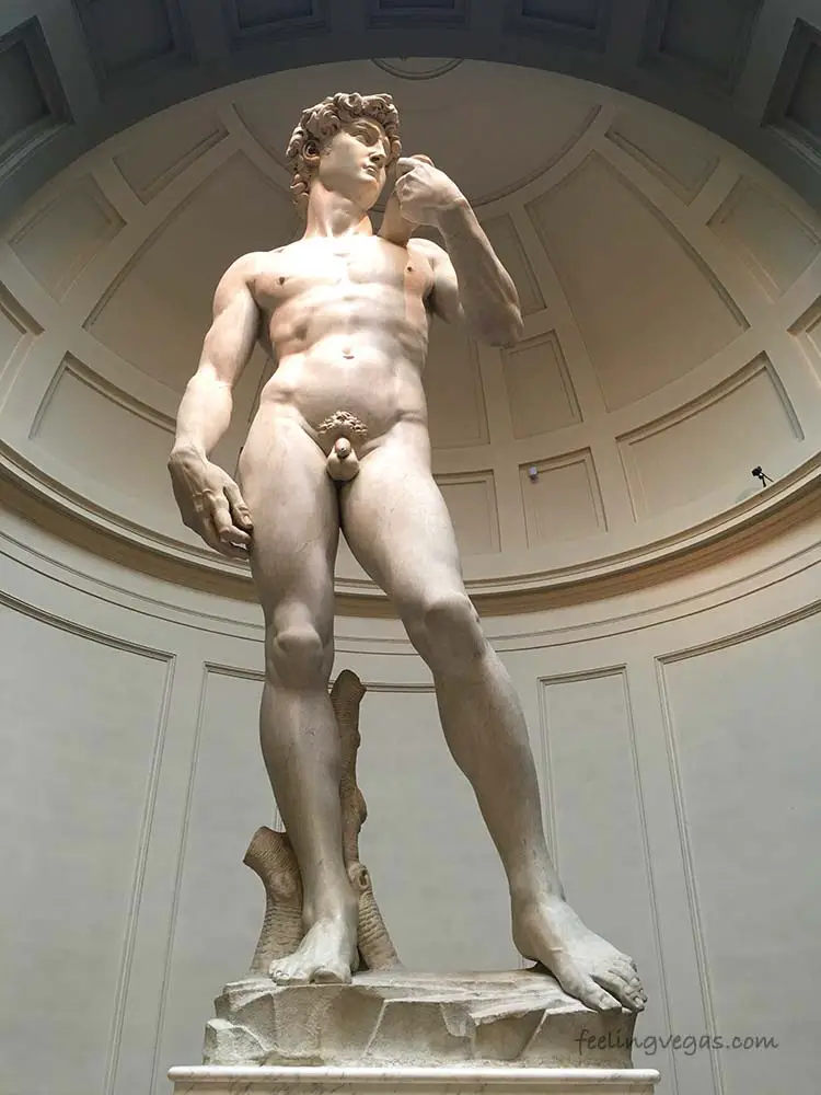 Statue of David in Florence, Italy