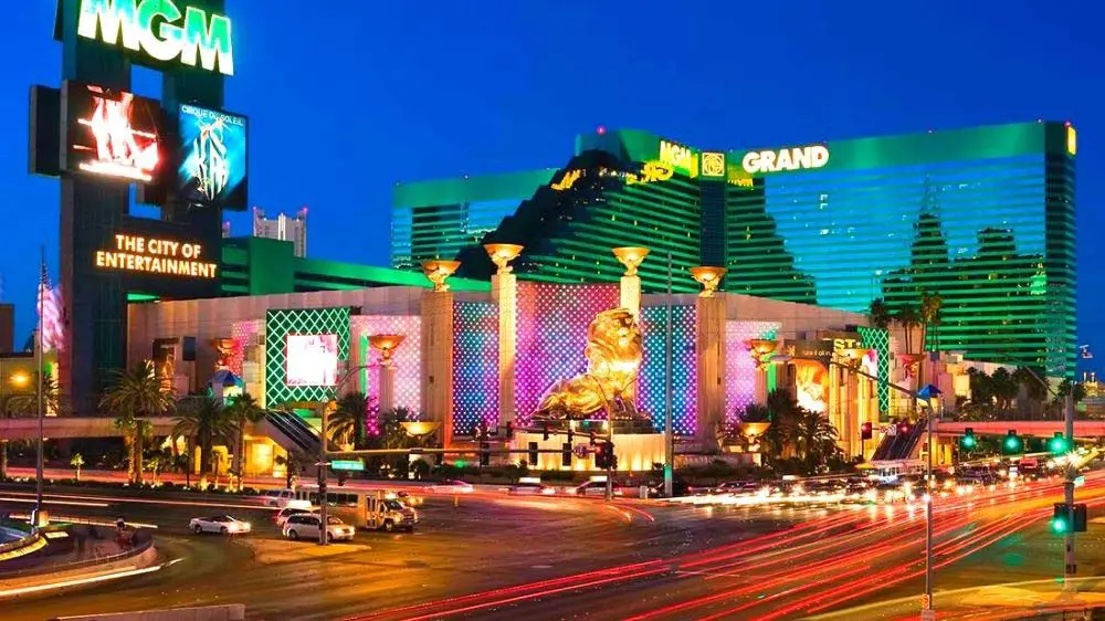 The MGM Grand on the Las Vegas Strip.