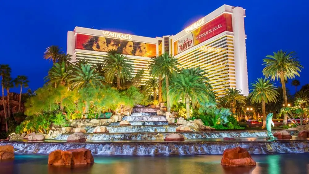Parking fees at Mirage Hotel Las Vegas