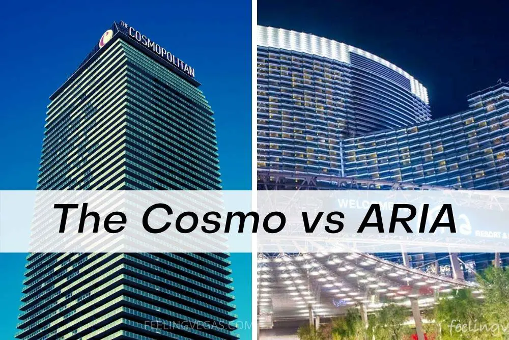The Cosmopolitan vs ARIA Las Vegas