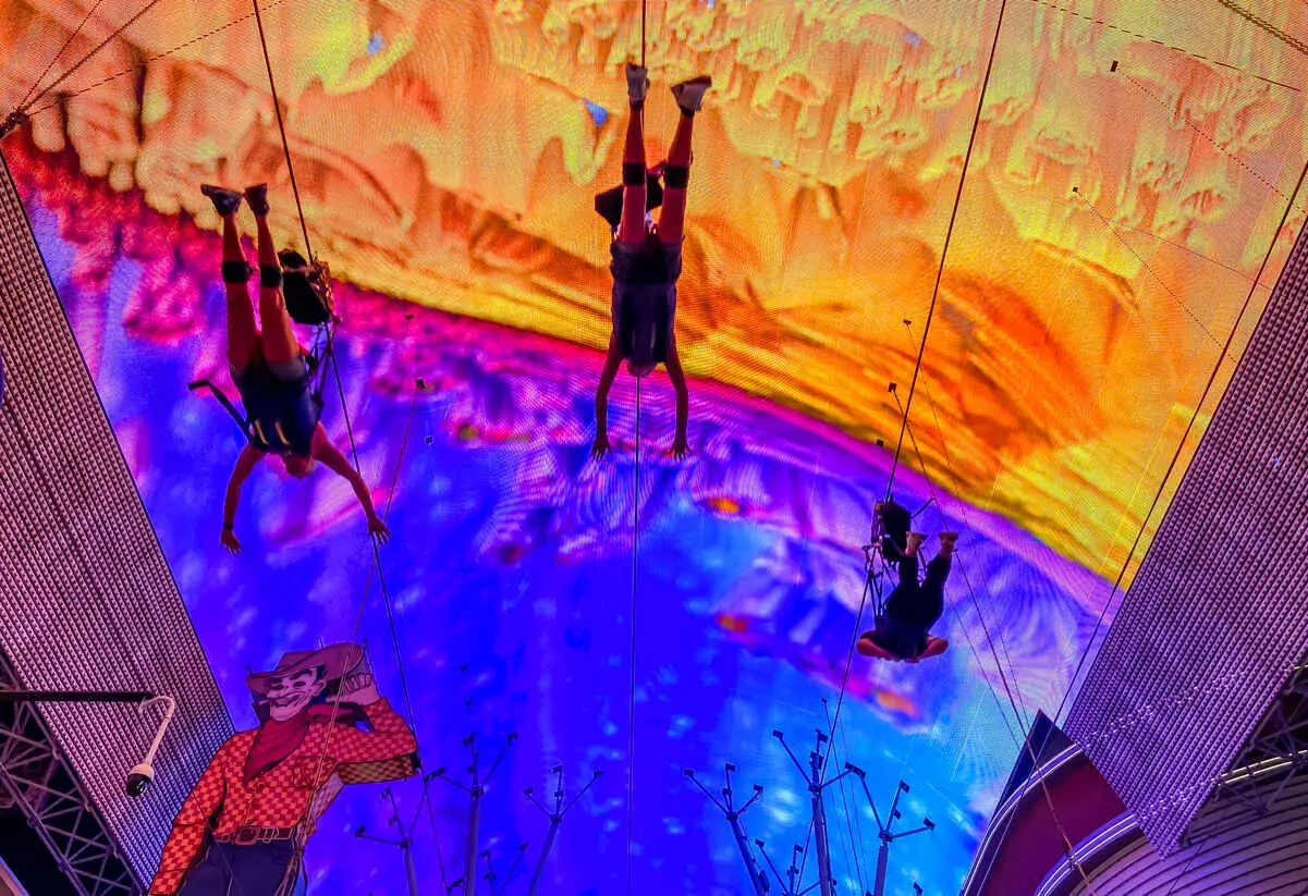19 Best Things to Do in Downtown Las Vegas (Top Downtown Activities!) 4 Slotzilla Zipline downtown Las Vegas