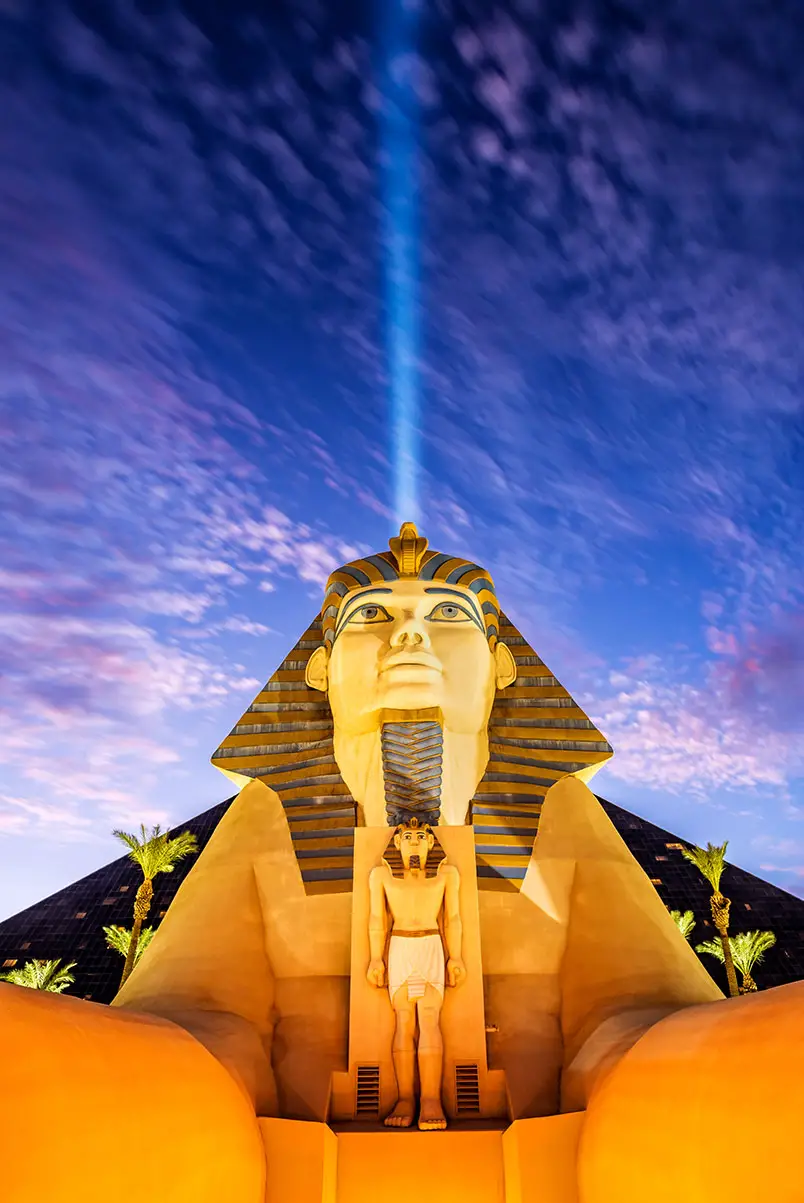 Sphinx replica at Luxor Las Vegas