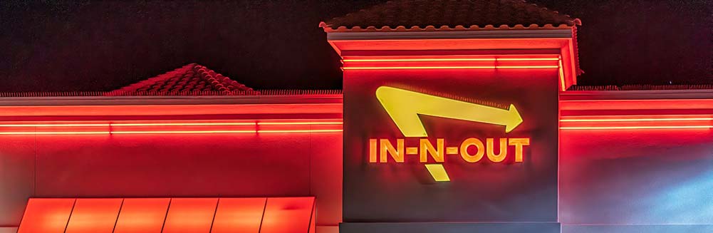 In-N-Out Burger on the Las Vegas Strip is a great place to grab a quick and affordable meal.