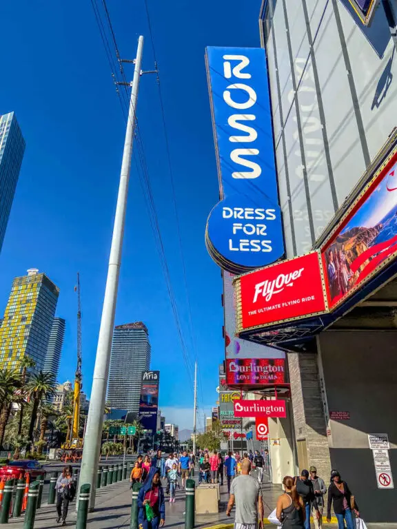 Ross Las Vegas Strip Directions & Hours of Ross Dress for Less on Las