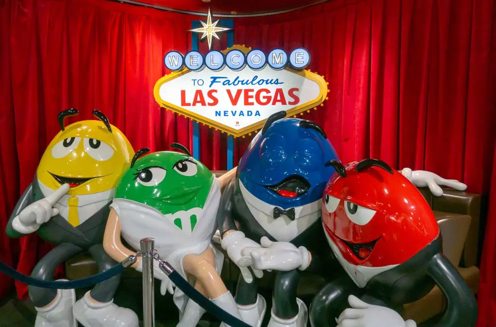 M&M World store in Las Vegas, Nevada