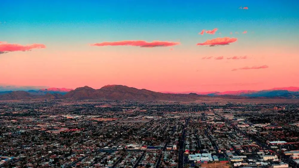 Residential homes in the Las Vegas Valley.