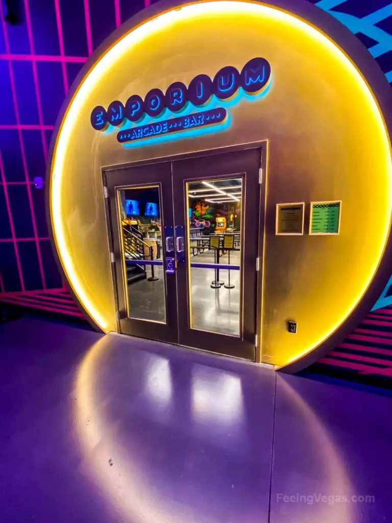What Is AREA 15 in Las Vegas? (10+ AMAZING Things To See & Do) 20 Emporium Arcade Bar at AREA 15.