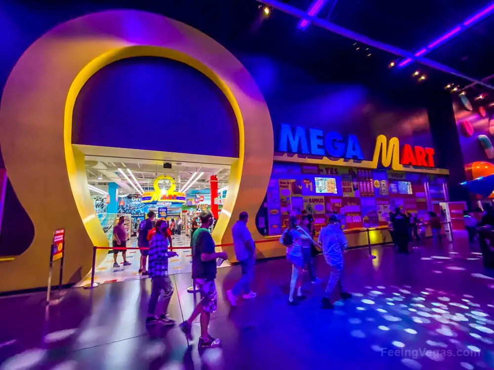 What Is AREA 15 in Las Vegas? (10+ AMAZING Things To See & Do) 2 Omega Mart is one of AREA15's most popular attractions.
