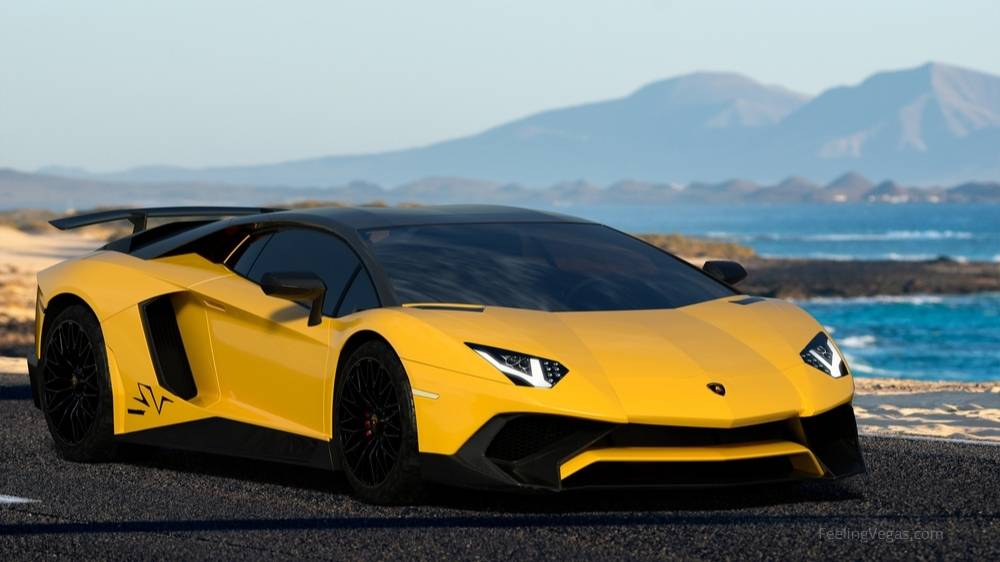 Drive a Lamborghini Aventador in Vegas!