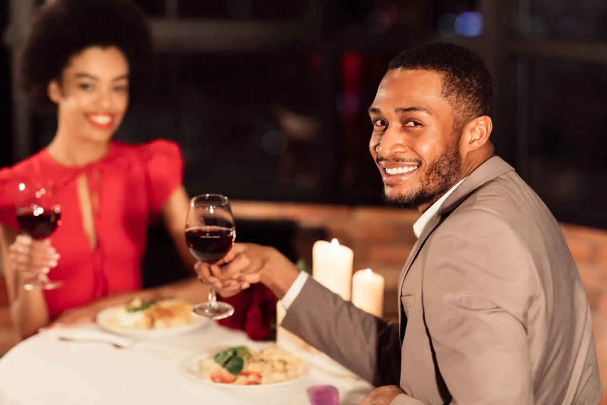 Blazer and Dark Chinos For Vegas Restaurants