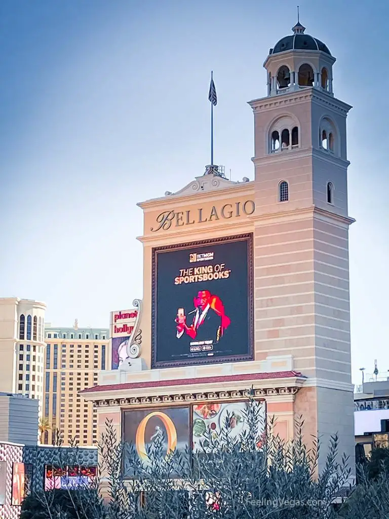 The Bellagio on the Las Vegas Strip.