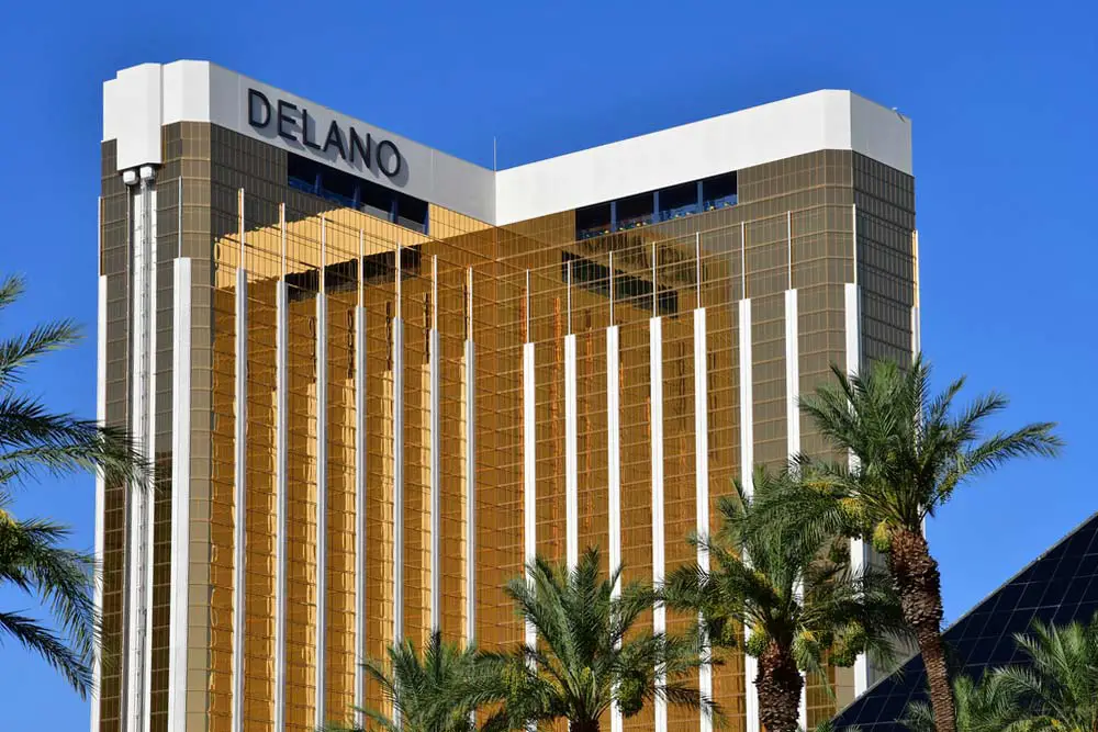 The Delano Las Vegas.
