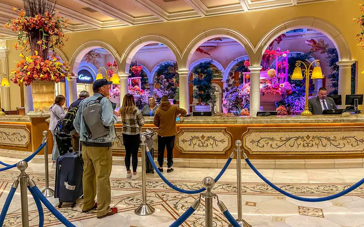 Does Bellagio have early check-in