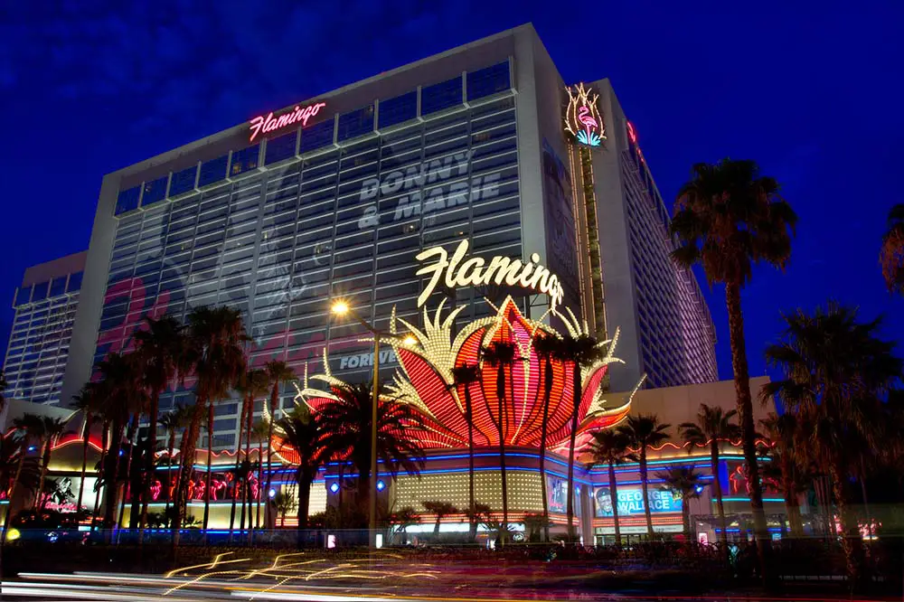 The Flamingo Hotel and Casino is a Las Vegas classic