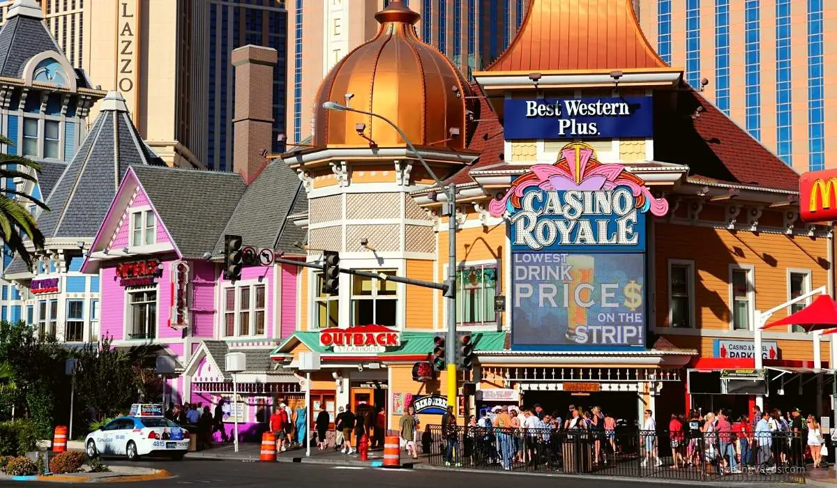 Casino Royale: a cheap motel on the Las Vegas Strip without a resort fee