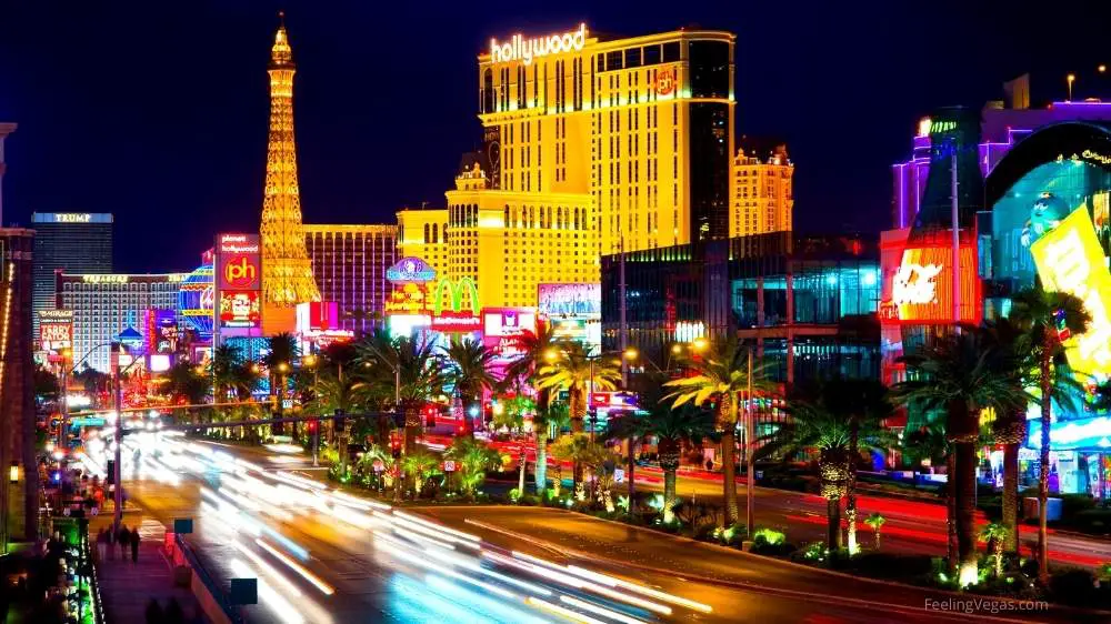 Las Vegas Strip at night