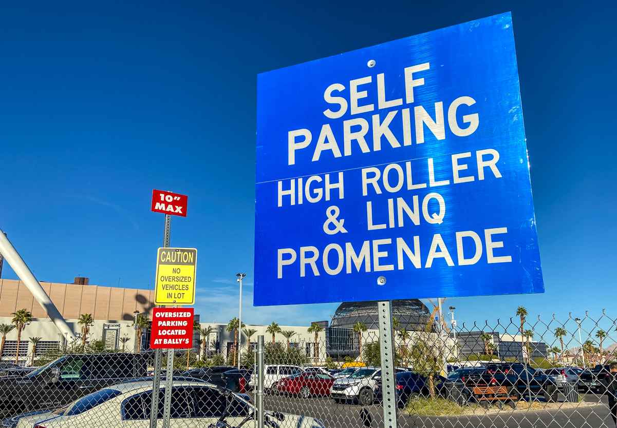 linq parking sign