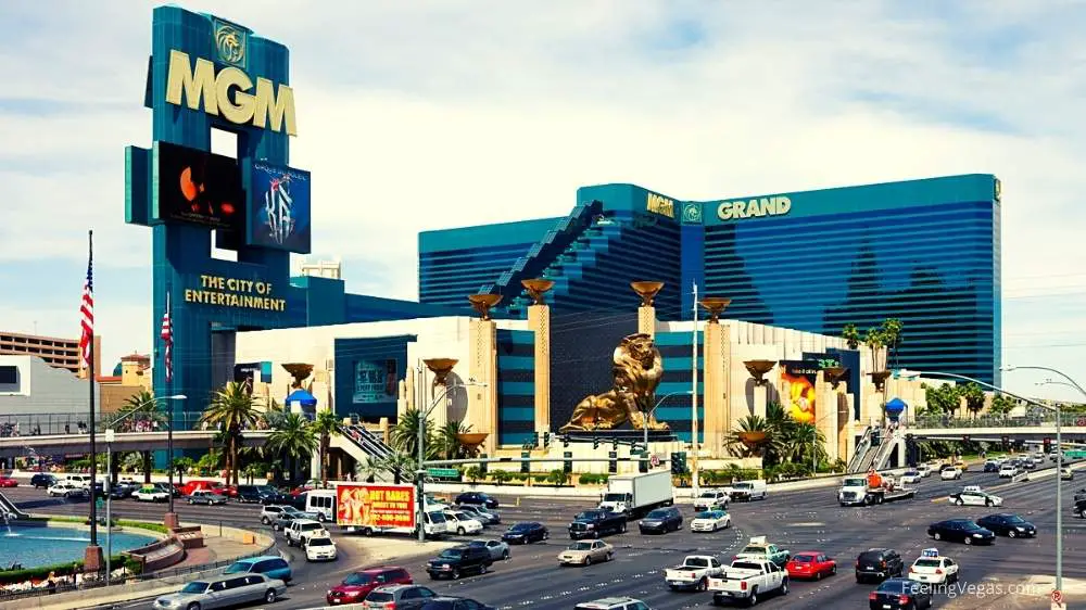 MGM Grand hotel and casino on the Strip
