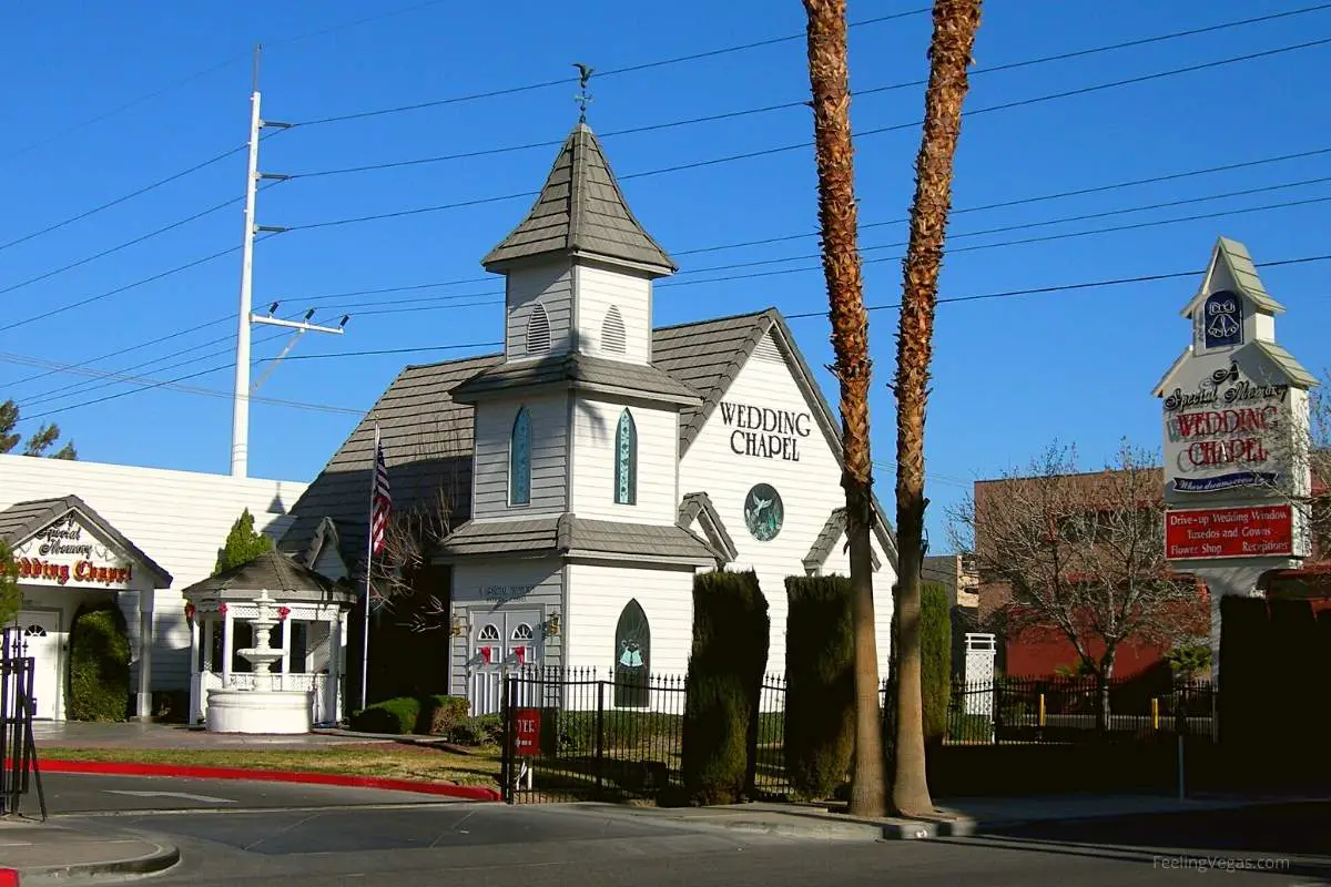 A Special Memory Wedding Chapel: famous wedding chapel in vegas