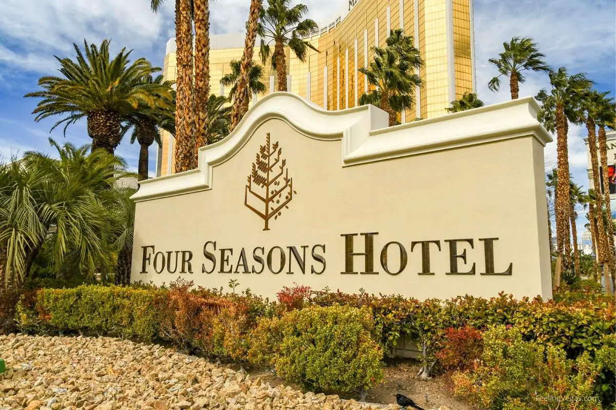 If you're looking for expensive, you can get a high-priced room a Four Seasons Las Vegas