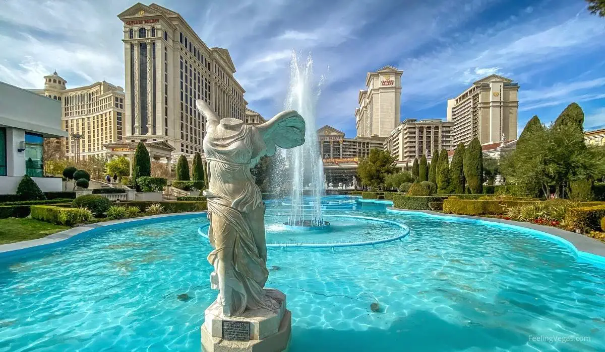 Caesars Palace can be one of the most expensive hotels in Las Vegas Nevada if you choose the right room